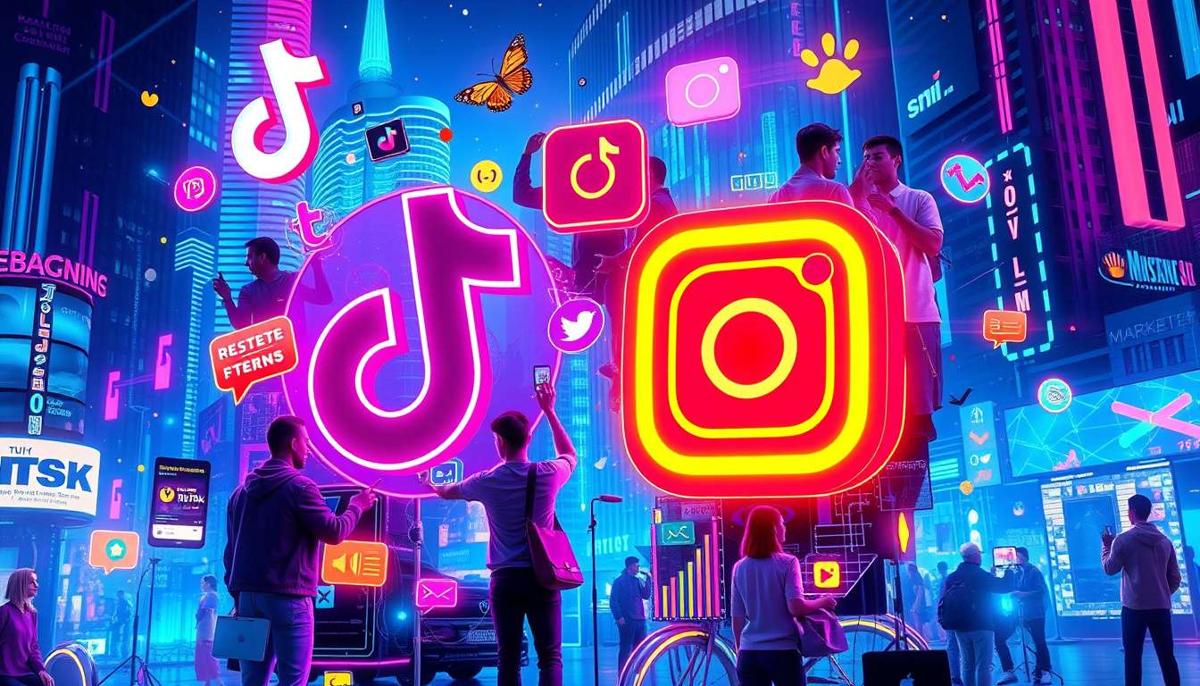 O Papel do TikTok e Instagram nas Estratégias de Marketing Digital